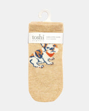 Load image into Gallery viewer, Organic Socks Ankle Jacquard - Frenchie [siz:0-3m]
