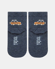 Load image into Gallery viewer, Organic Socks Ankle Jacquard - High Country [siz:1-2 Yrs]
