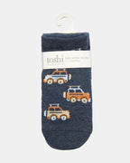 Organic Socks Ankle Jacquard - High Country [siz:3-6m]