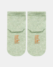 Load image into Gallery viewer, Organic Socks Ankle Jacquard - Koala [siz:3-6m]
