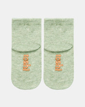 Load image into Gallery viewer, Organic Socks Ankle Jacquard - Koala [siz:3-6m]
