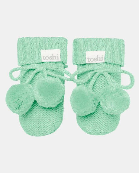 Organic Marley Booties - Sweet Pea [siz:00]