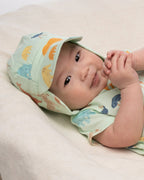 Toshi Flap Cap Down Under Congo Oasis [siz:xxs]