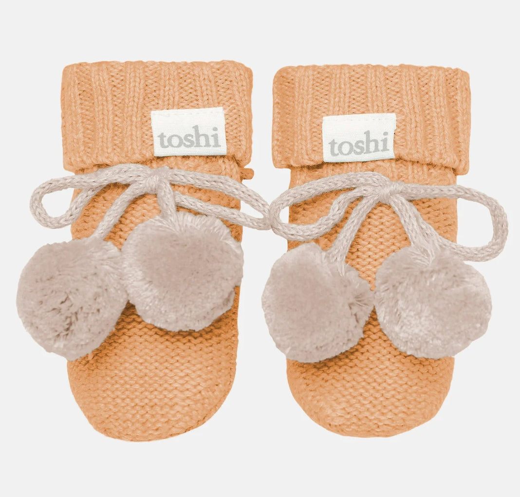 Toshi Organic Booties Bobby Oak [siz:00]