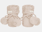 Organic Booties Yummy Oatmeal [siz:000]
