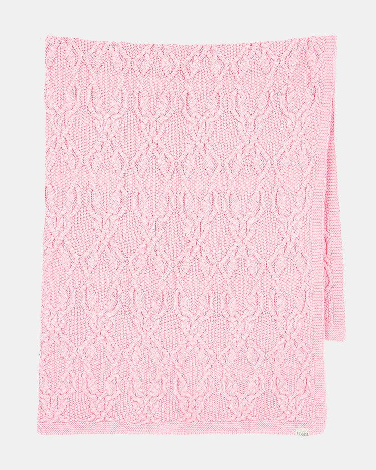 Organice Blanket Bowie - Misty Rose
