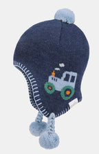 Toshi Organic Earmuff Tiny Tractors [siz:s]