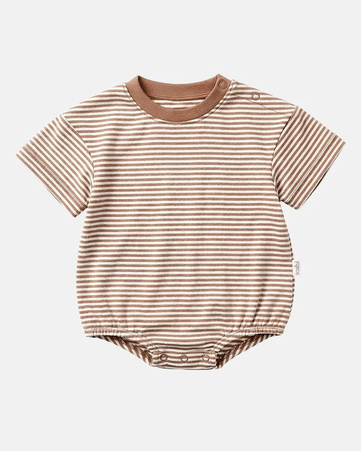 Onesie S/s Bubble Mini Mocha [siz:00]