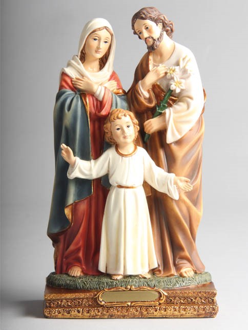 Holy Family Resin Statue -20cm
