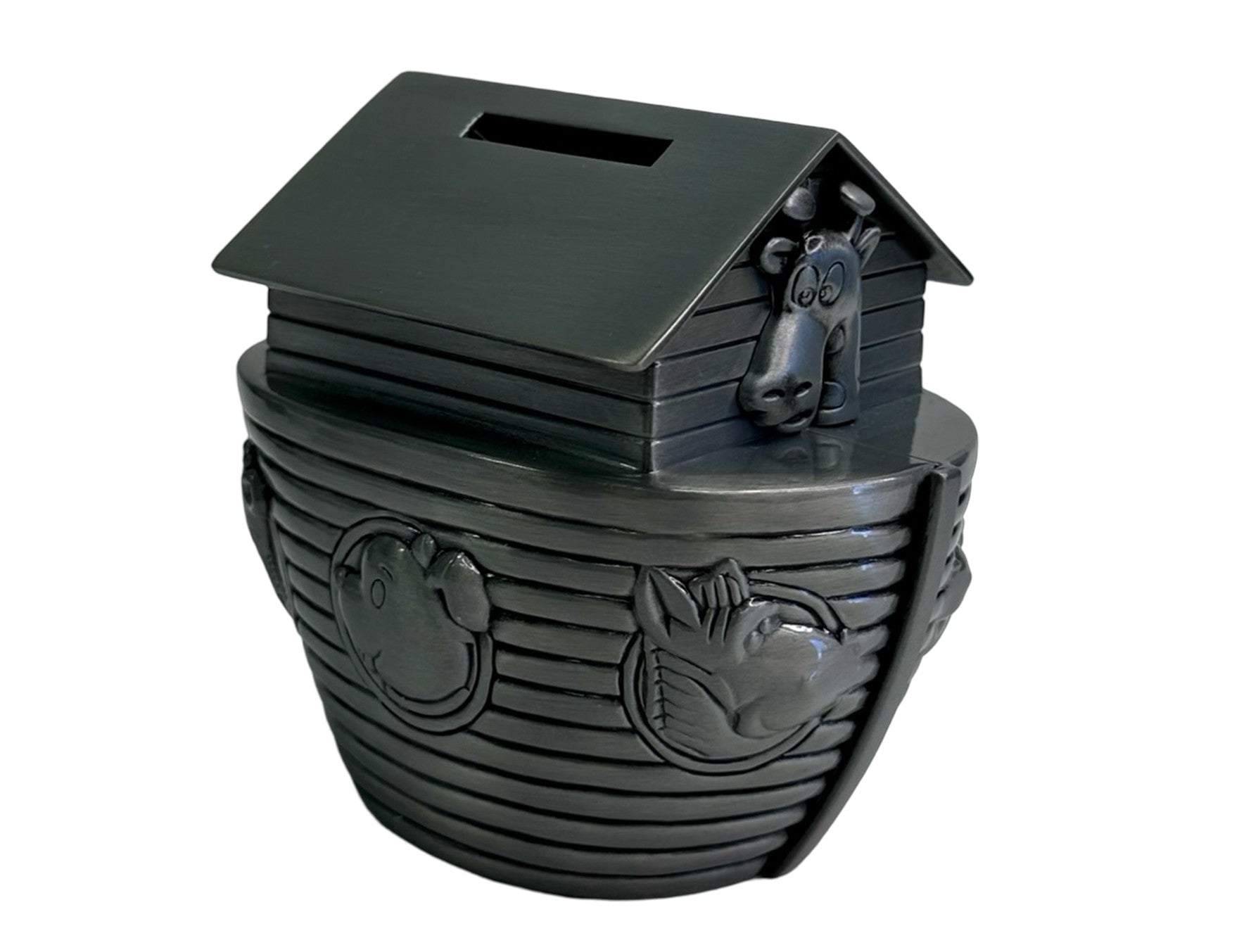 Noahs Ark Pewter Money Box 