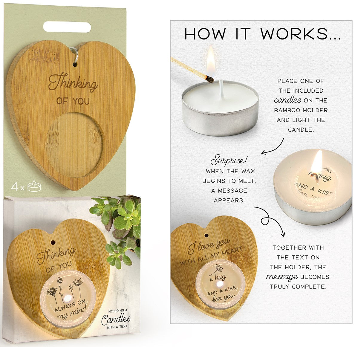 Surprise Candle - Thinking Of You