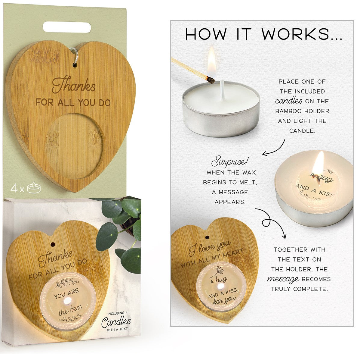 Surprise Candle - Thank You