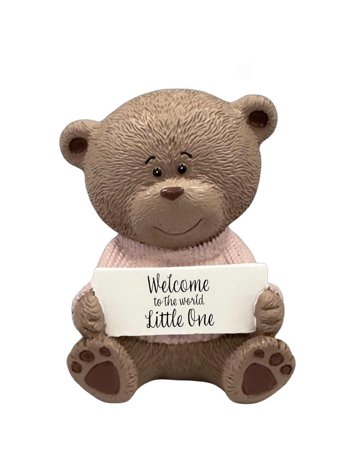 Teddy Moments - Welcome To The World Little One Pink