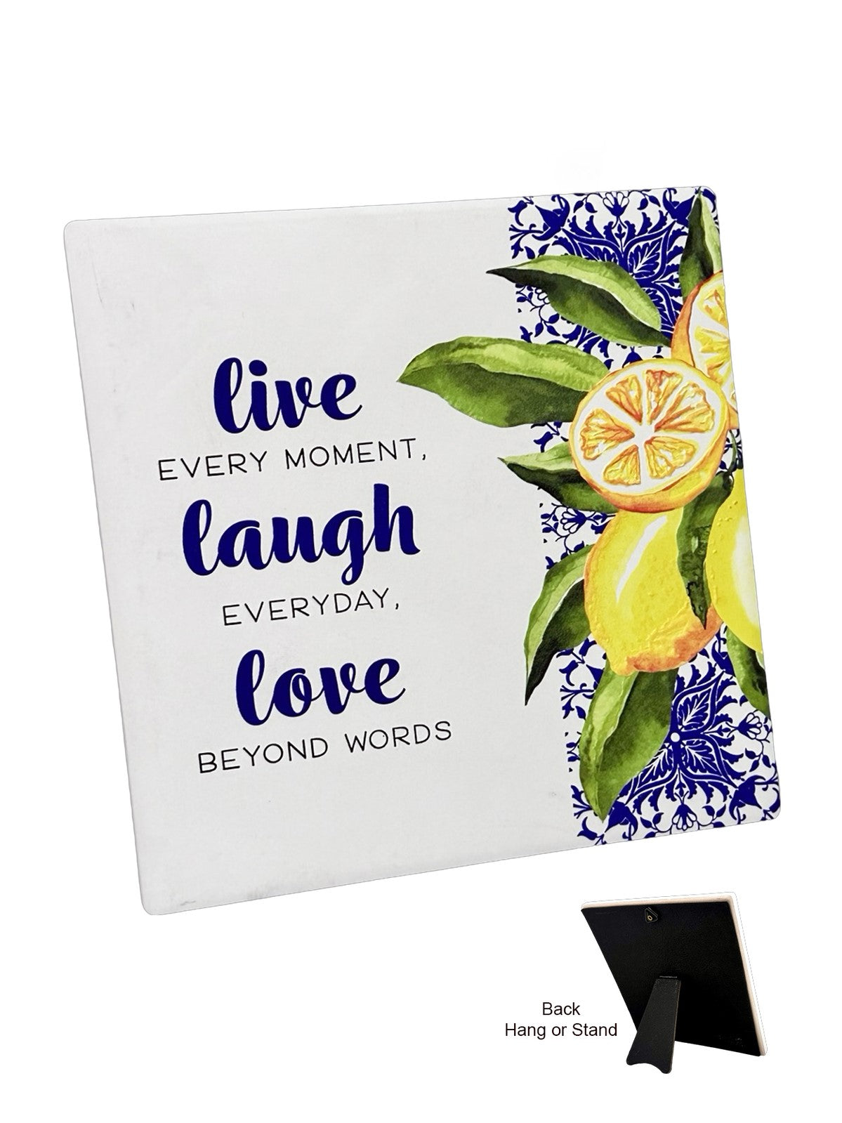 Amalfi Plaques - Live Laugh Love