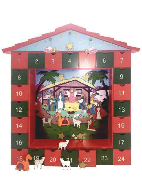 Wooden Interactive Advent Calendar