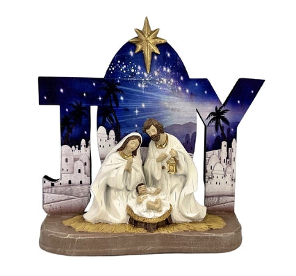 Holy Family Scene - Joy
