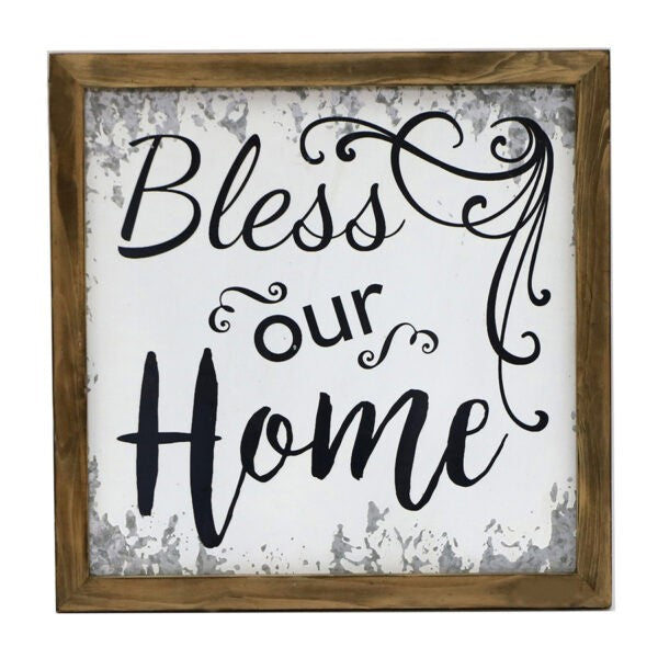 Wall Art - Bless Our Home