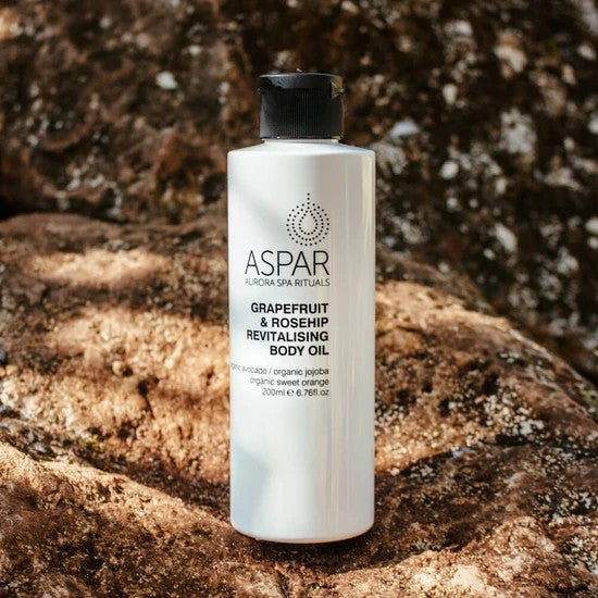 Aspar - Grapefruit And Rosehip Revitalising Body Oil