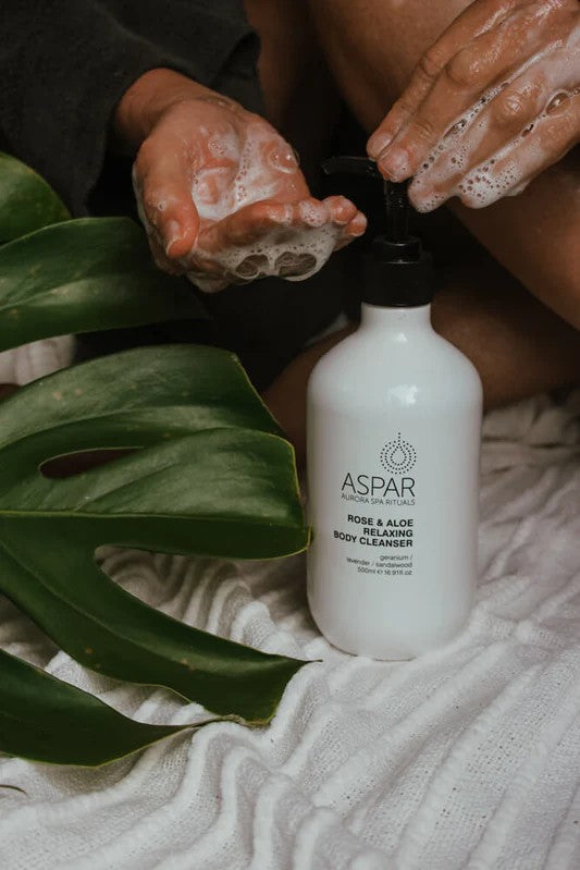 Aspar - Rose & Aloe Relaxing Body Cleanser