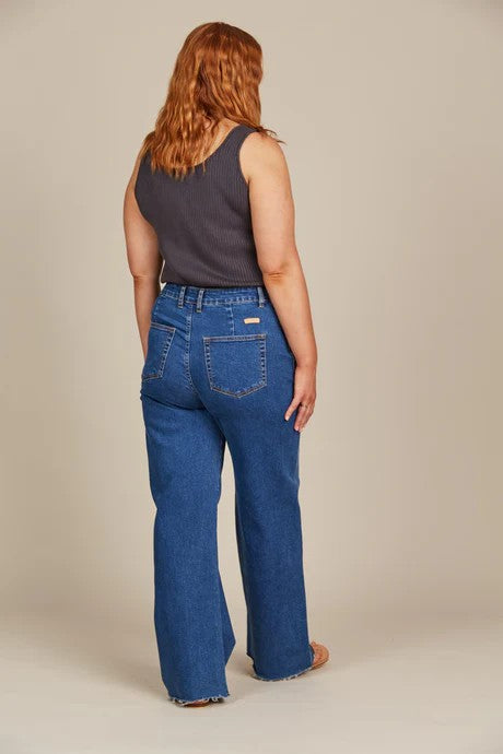 Tate Denim Pants - Denim [siz:small]