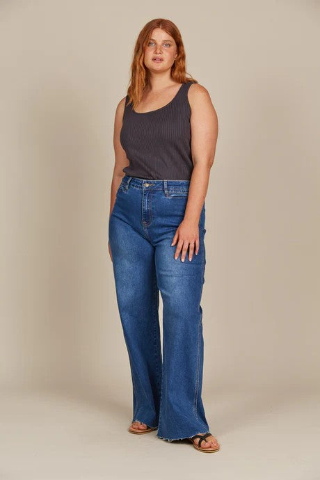 Tate Denim Pants - Denim [siz:medium]