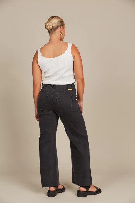 Tate Denim Pants - Ash [siz:medium]