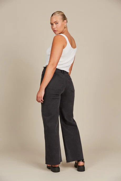 Tate Denim Pants - Ash [siz:medium]