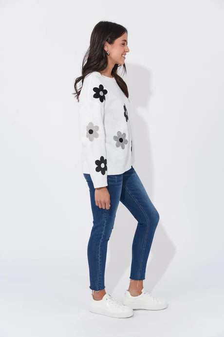 Delphi Jumper White / Kohl [siz:xs/s]