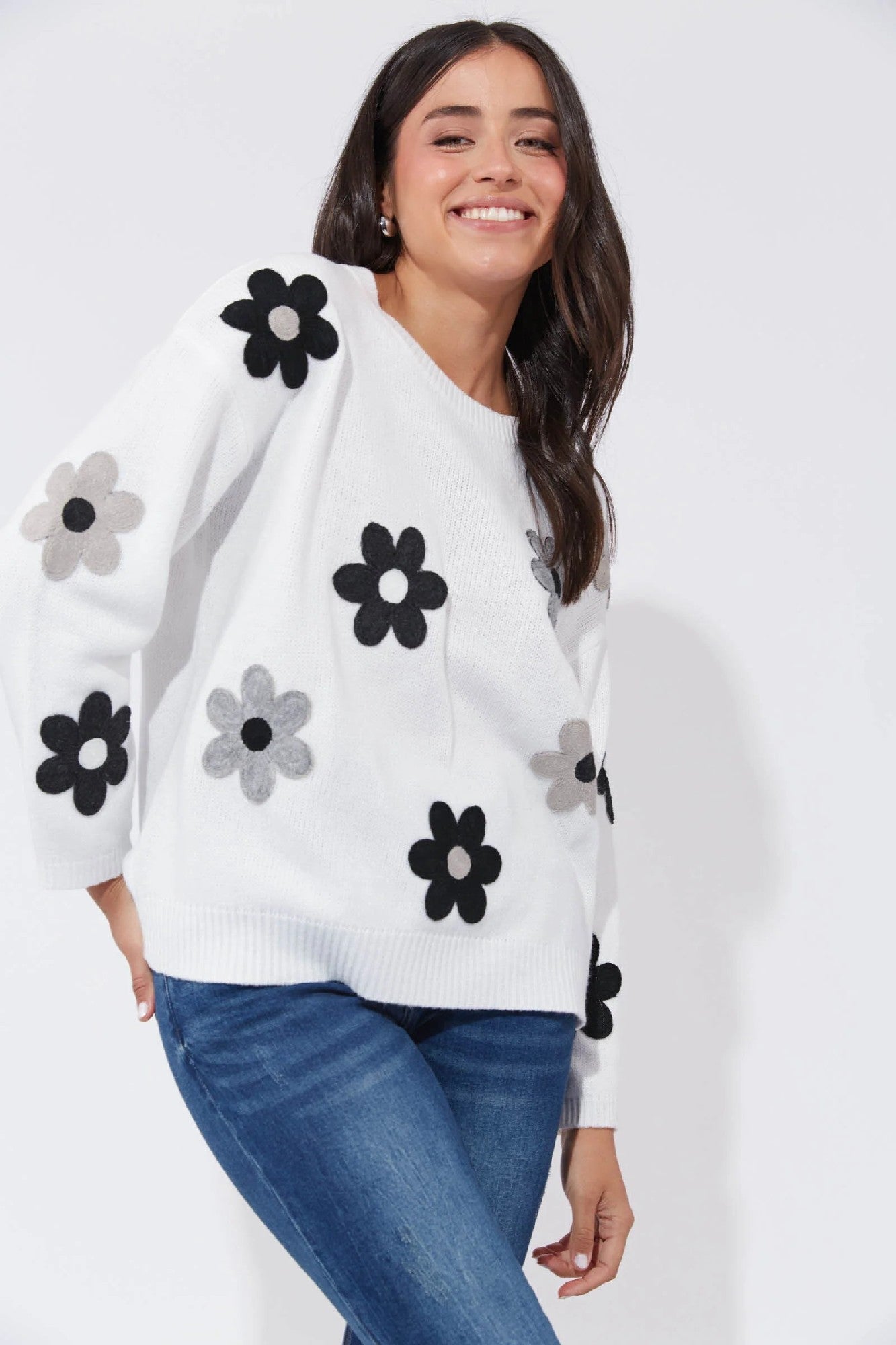 Delphi Jumper White / Kohl [siz:l/xl]