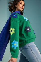 Delpi Jumper Blue/oasis [siz:m/l]
