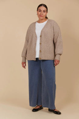 Miru Cardigan - Taupe [siz:med]