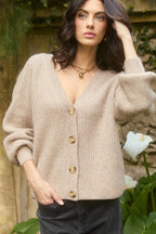 Miru Cardigan - Taupe [siz:large]