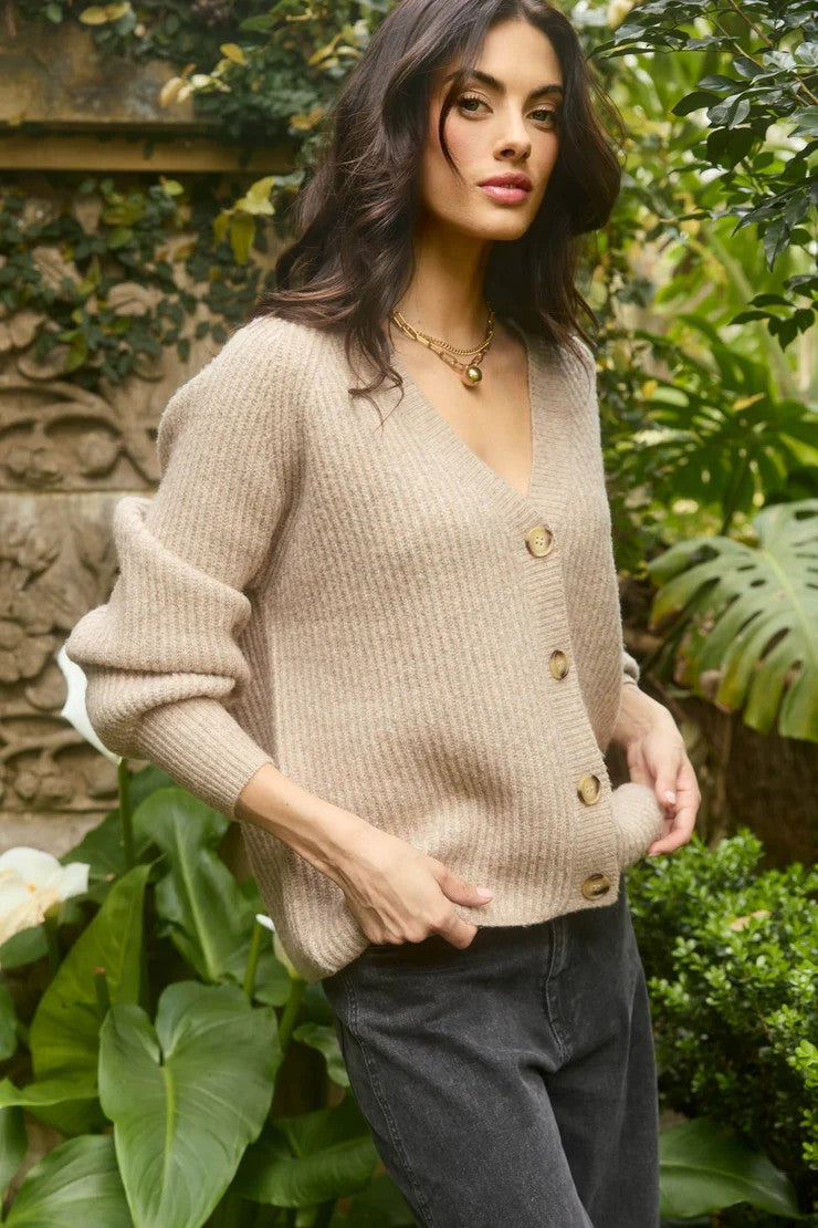 Miru Cardigan - Taupe [siz:xlarge]