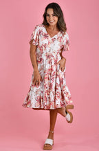 Pixie Dress - Hawaiian Breeze White [siz:large]