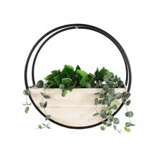 Load image into Gallery viewer, Full Circle White Wash Wall Planter Medium
