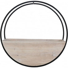 Load image into Gallery viewer, Full Circle White Wash Wall Planter Large
