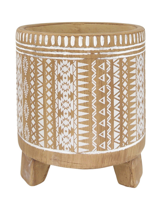 Planter Bass Aztec Squat Raw Medium