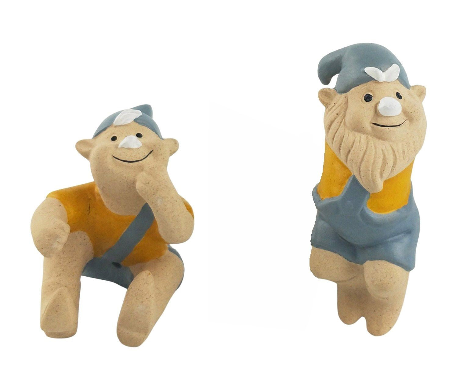 Pot Hanger - Gnome Blue & Yellow