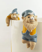 Pot Hanger - Gnome Blue & Yellow