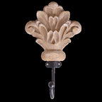 Carved Wooden Sconce With Hook - Sienna 3 