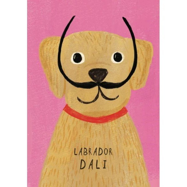 Card - Labrador Dali