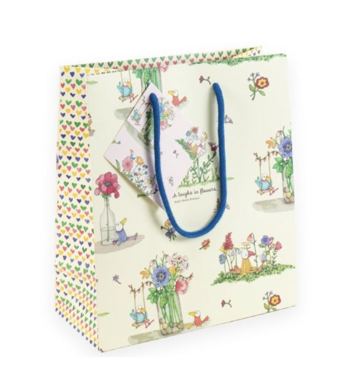 Twigseeds Earth Laughs Flowers Gift Bag - Medium