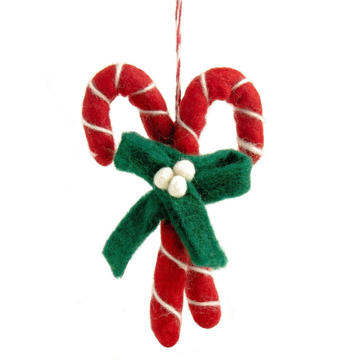 Charity Decoration - Felt Candy Cane