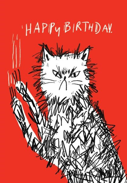 Card - Scratchy Birthday