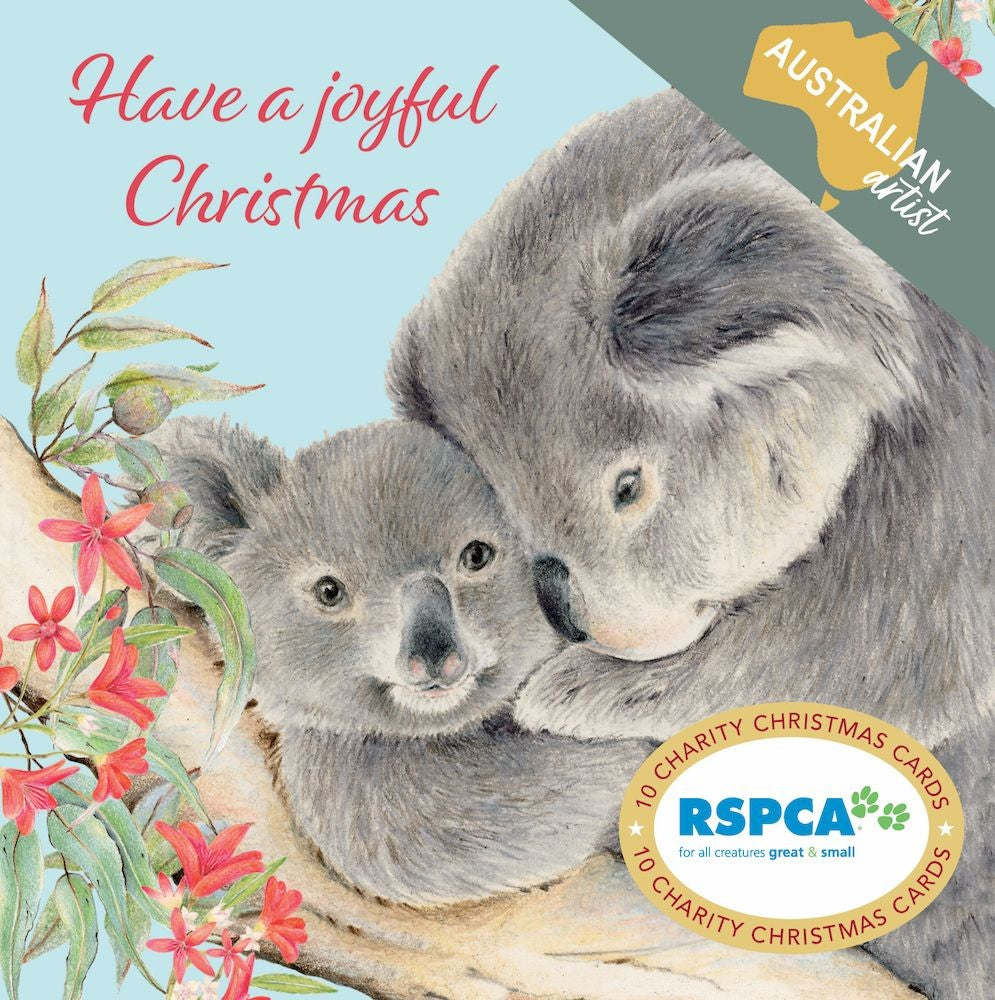 Rspca Charity Christmas Card Joyful Koala
