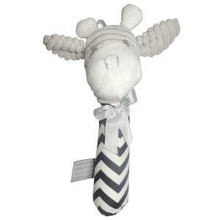 Load image into Gallery viewer, Giraffe Grey Pattern Stick Squeaker
