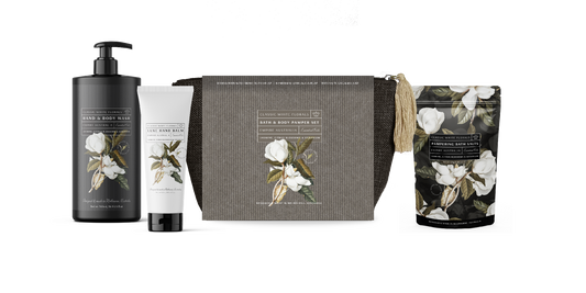 Classic White Floral Jasmine, Citus & Geranium Gift Set 