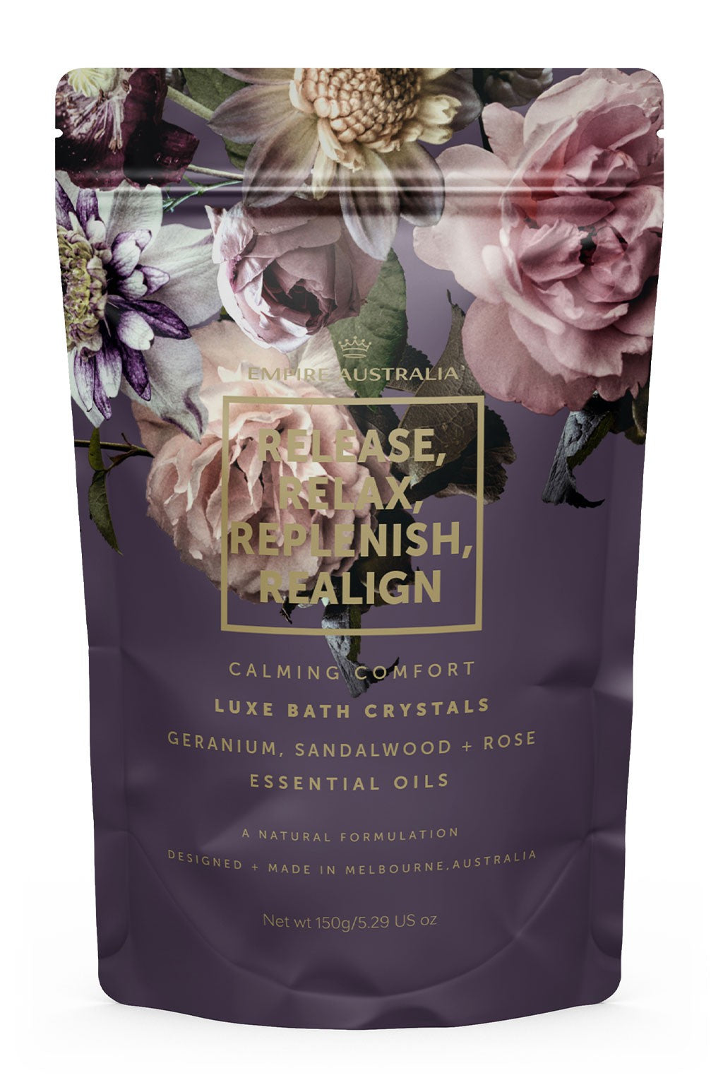 Breathe Out Stress. Breath In Peace Bath Salt Set 