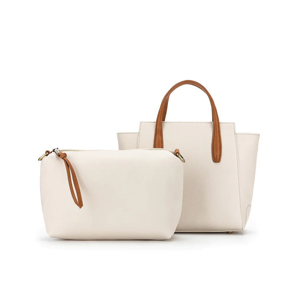 Vienna 2 Piece Handbag Set [col:black]