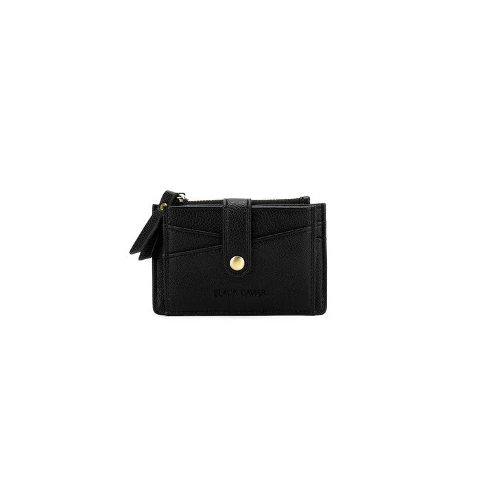 Mabel Black -  Card Holder/ Coin Pure Wallet 